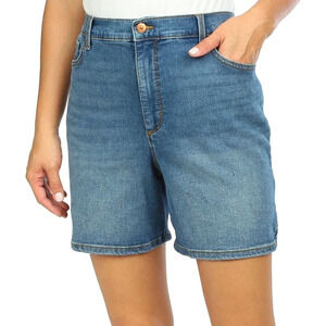 🆑Gloria Vanderbilt All Around Slimming Amanda Jean Shorts Plus Size 18
